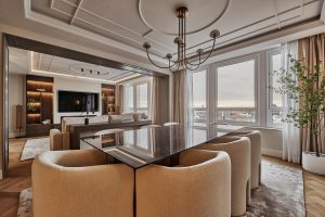 Residencia única en Castellana con vistas abiertas a todo Madrid